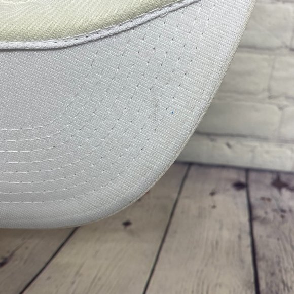 Rockstar Energy Drink Hat Cap Snapback White Trucker Mesh Rope Print Logo Sports - Picture 9 of 10